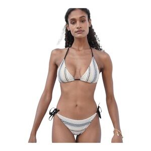 lemlem Habiba Metallic String Bikini NWT